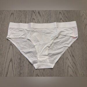 NWT Victorias Secret White Underwear Size L